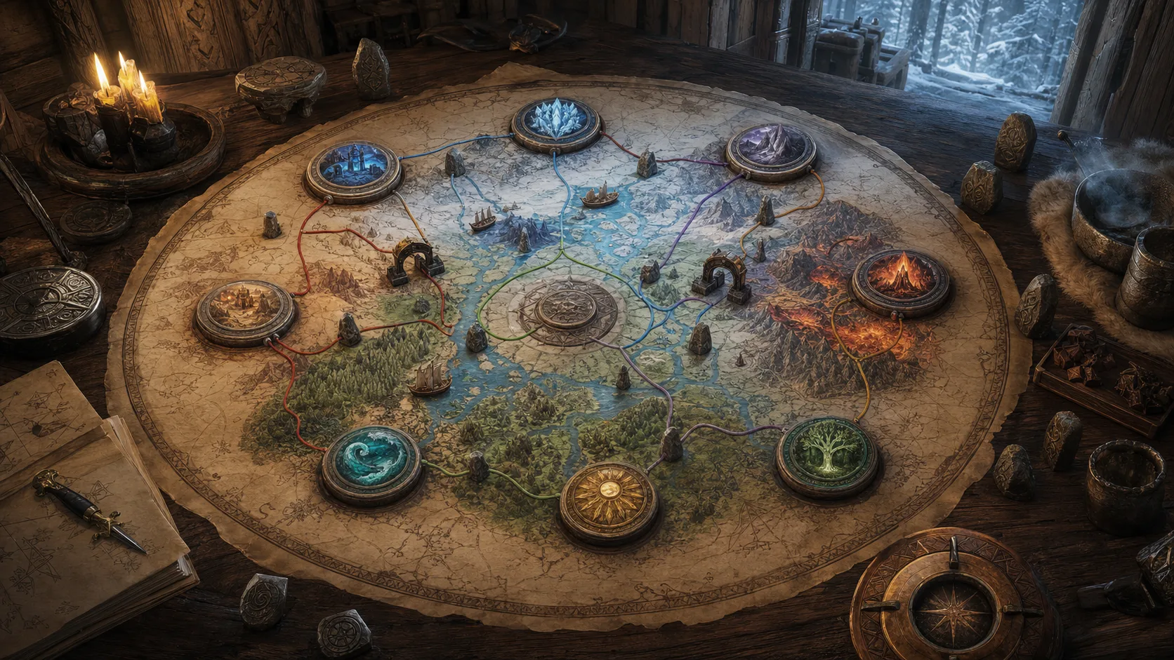 God of War Ragnarok Realms Planner: Story, Favors, Collectibles, and Platinum Cleanup